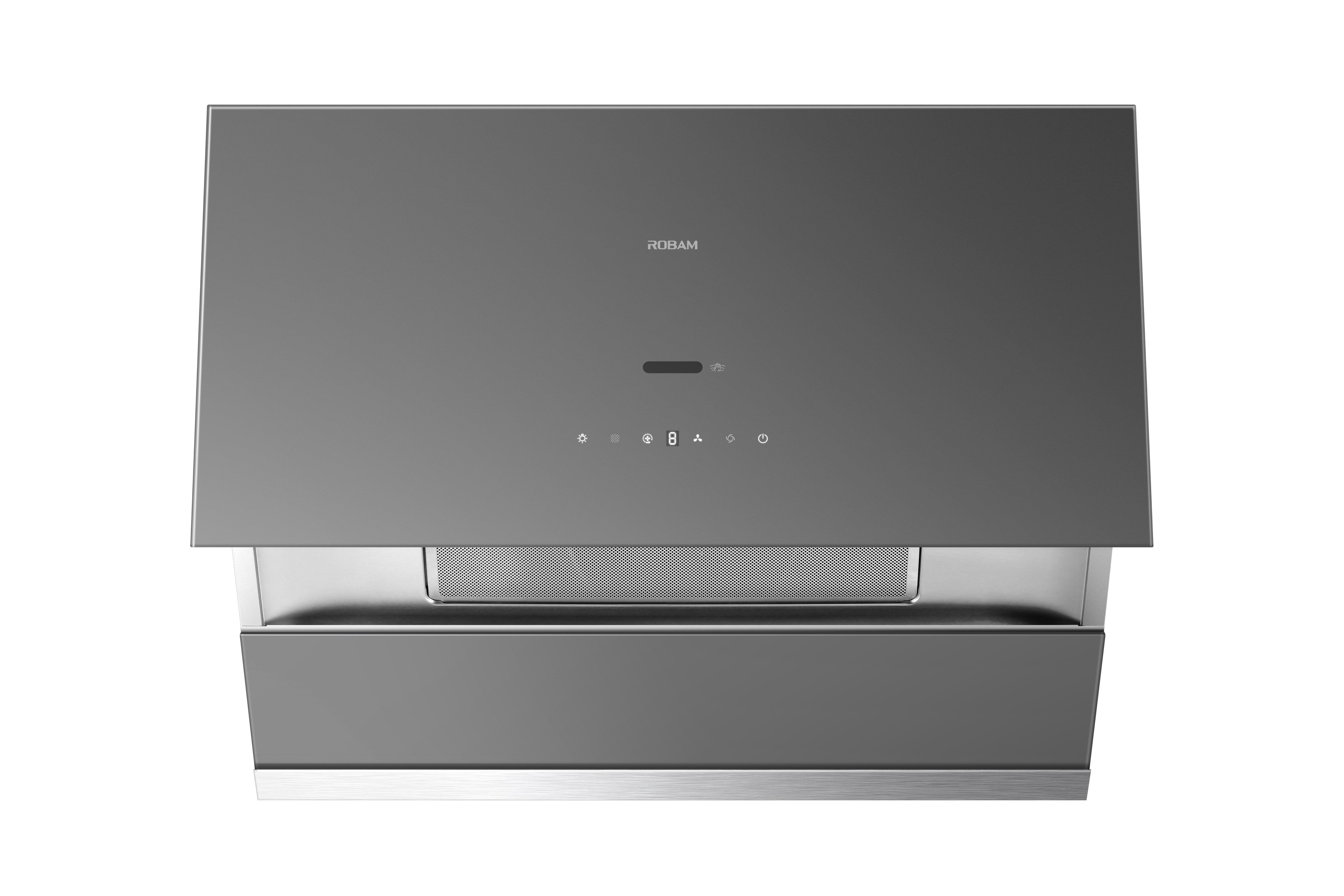 【赠珐琅锅】ROBAM老板R-Max3 全新变频巨幕油烟机53H1两倍风压 超大吸力 30"