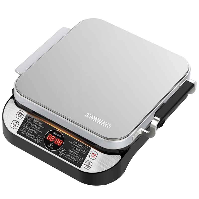 Liven利仁 家用电饼铛煎烤机 LR-FD431 双面加热 加深烤盘 升级款 