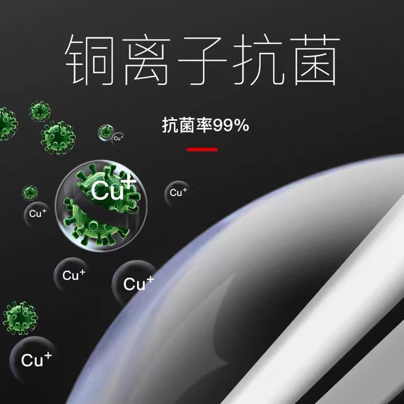 【包邮】Suncha 双枪铜离子抗菌不锈钢筷 耐高温 防烫防霉不打滑 5双装