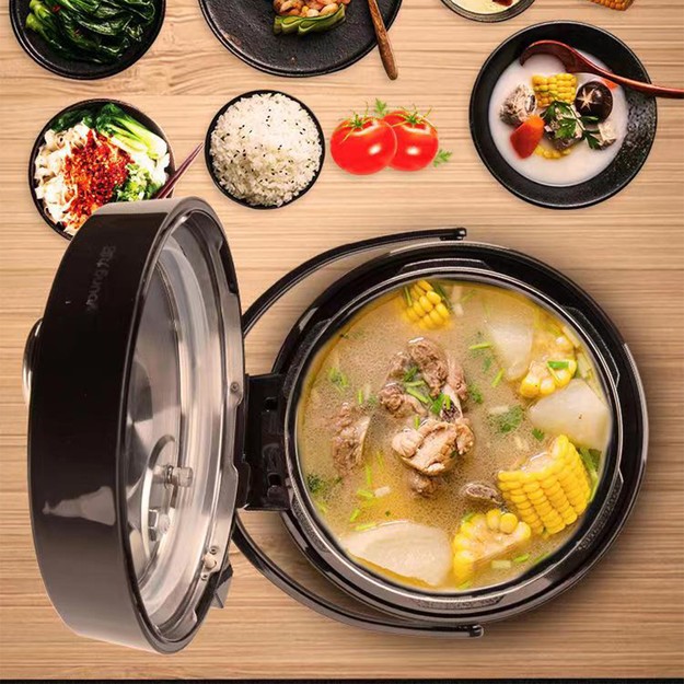 Joyoung九阳家用智能电压力锅Y-50C19US 球形双胆 智能压力 5L