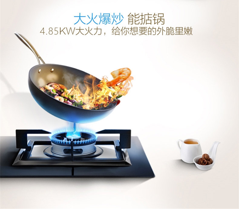 【有赠品】Fotile方太嵌入式燃气灶GAG86309 家用煤气灶天然气灶具 4.85KW大火力灶具