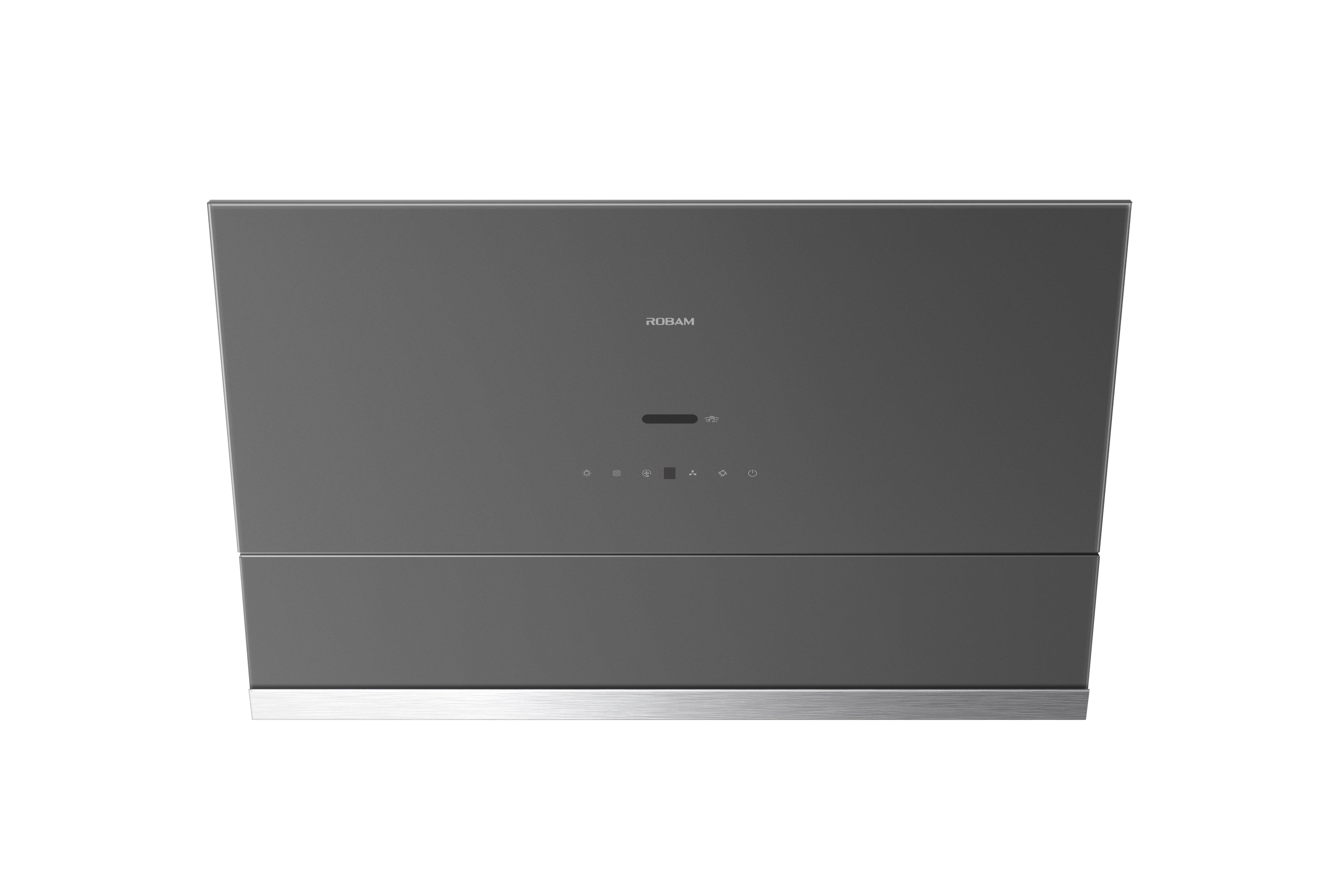 【赠珐琅锅】ROBAM老板R-Max3 全新变频巨幕油烟机53H1两倍风压 超大吸力 30"