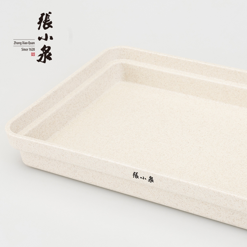 【包邮】张小泉 果蔬陶瓷刀四件套 刨皮刀果蔬刀砧板水果盘组合套装