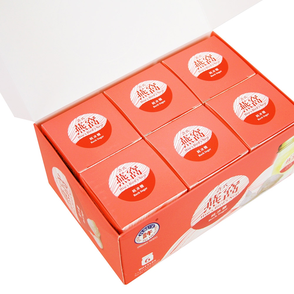 许氏（Hsu’s）南洋瓶装即食燕窝 三种口味组成 3件装 70g*6*3