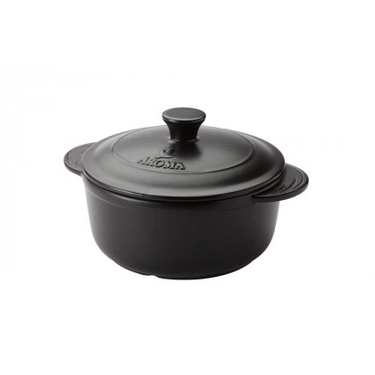 Aroma圆形双耳带盖烤肉锅养生小炖锅ADC-104 安全耐用 四色可选  3.78L