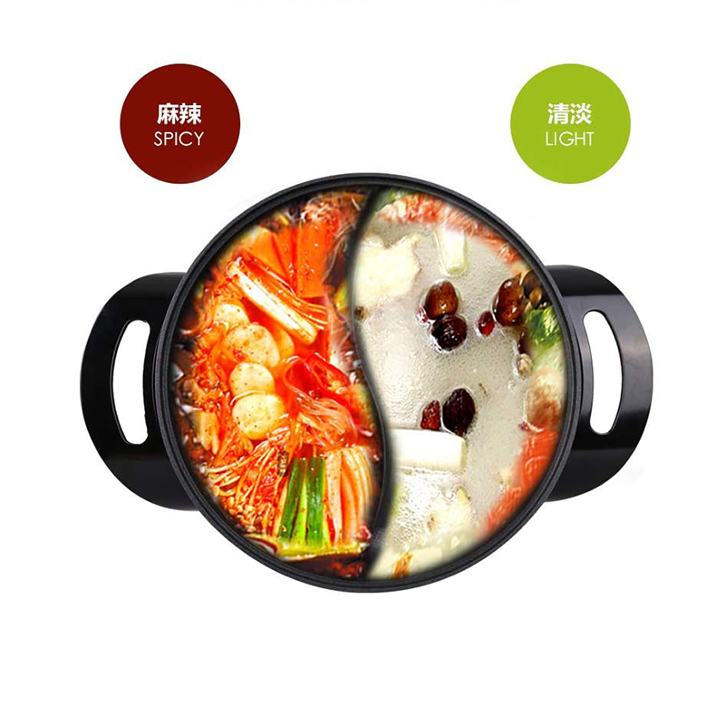 利仁Liven 鸳鸯电火锅HG-301AY一锅两味 5档火力调节 5L大容量