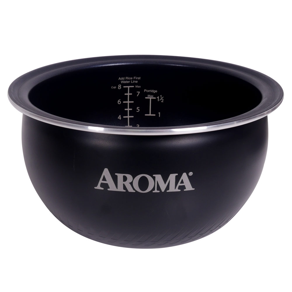 Aroma智能电饭煲AMRC-8008 4L/8杯米 涡轮除泡防溢 聚能圆灶釜不粘内胆 可开盖炒