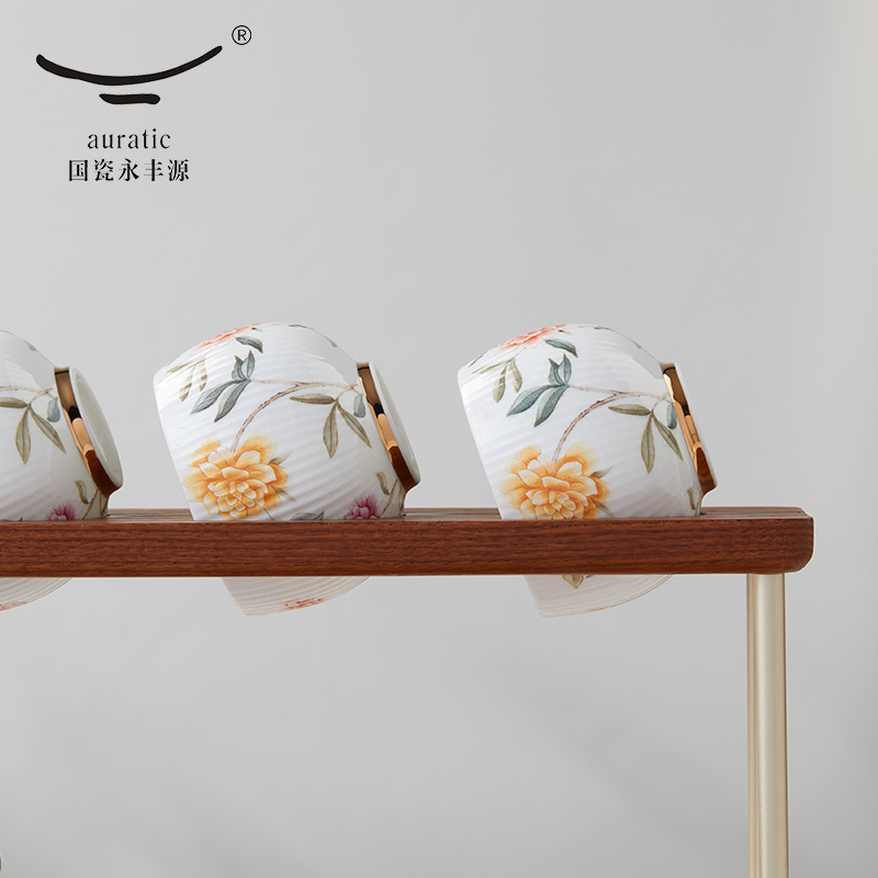 【中国直邮，时效10-15天】Auratic 国瓷永丰源月亮时光10头茶具