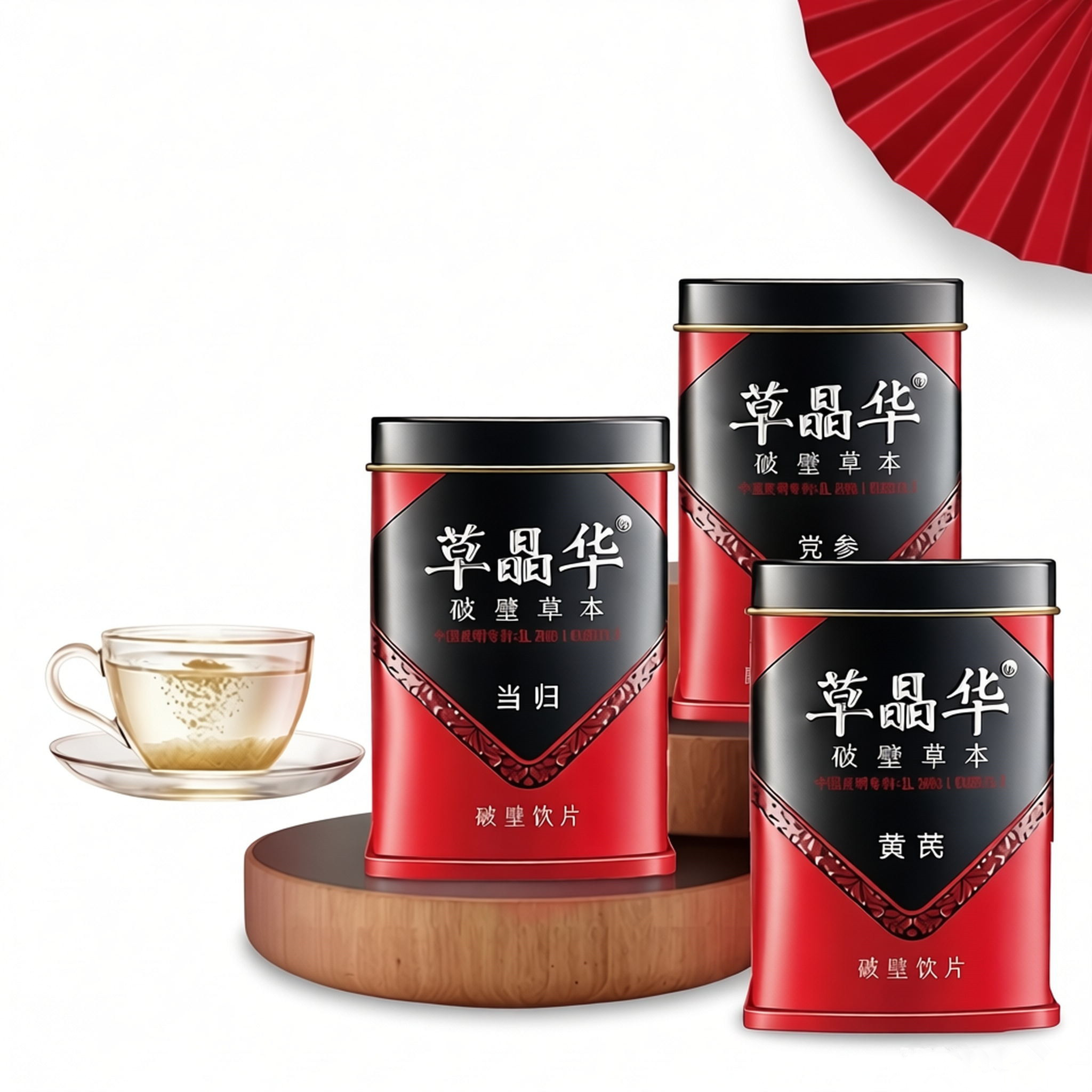 【中国直邮，时效5-12天】草晶华 黄芪破壁中药饮片 黄芪+当归+党参中药材草本 补气升阳 生津养血