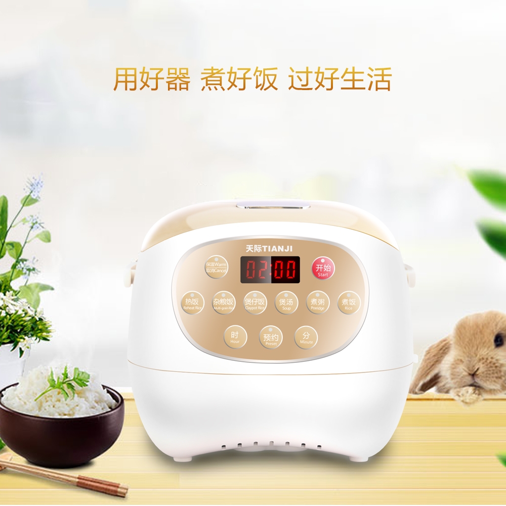 【下架】Tianji天际 陶瓷电饭煲电饭锅FD30D  不粘不串味 全天可预约  3L  
