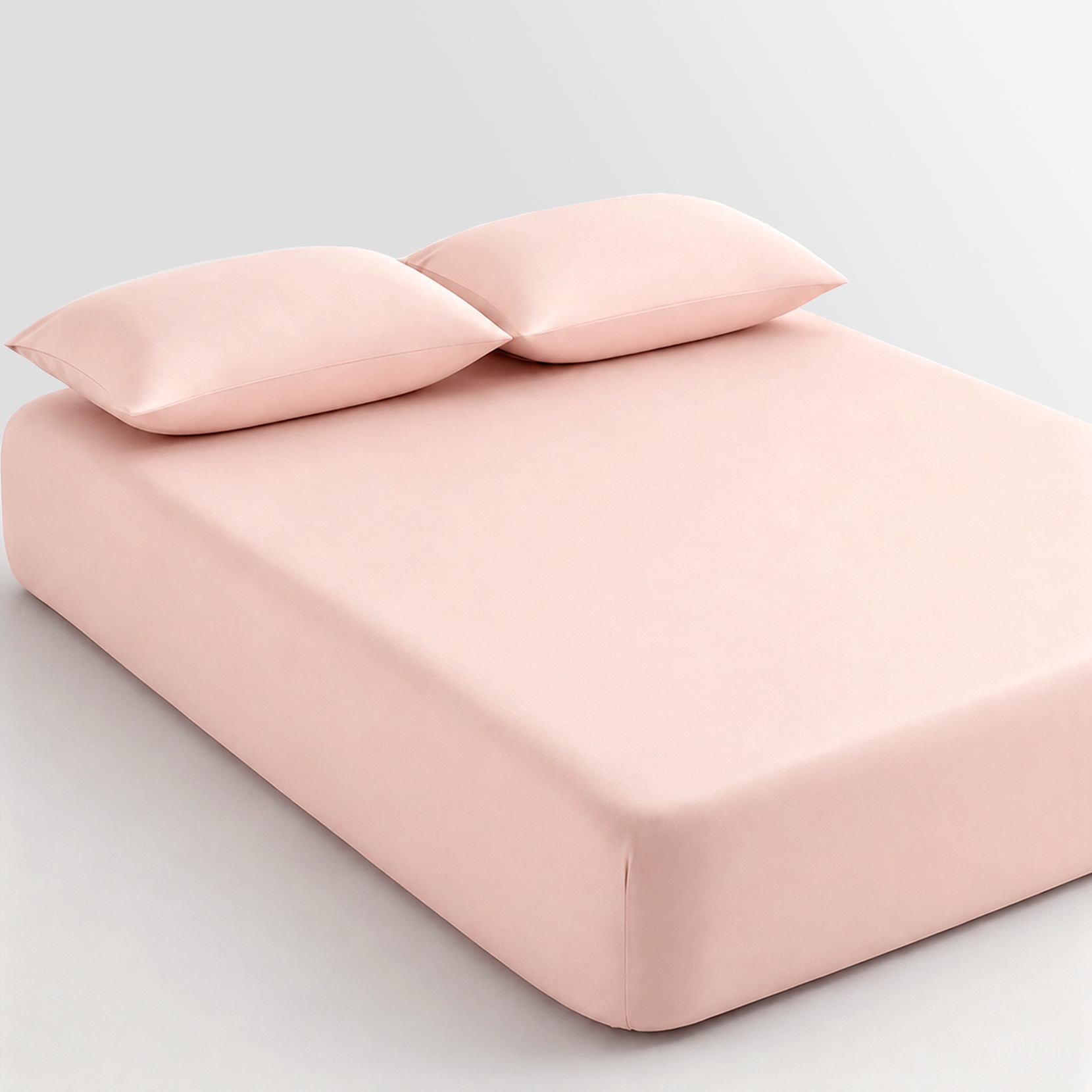 Lullabuy 纯色凉感床笠小冰砖系列床品 沁爽舒适 包裹贴合（仅床笠）