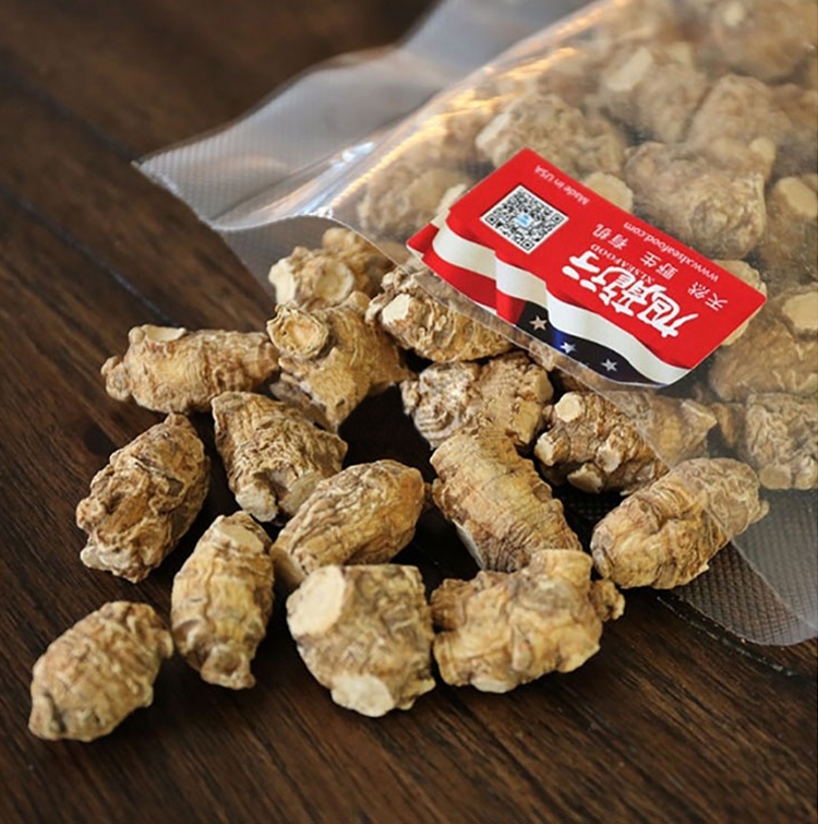 旭龙行 半野生花旗参 威州珍珠花旗参 3-6年生珍珠泡参 全修剪