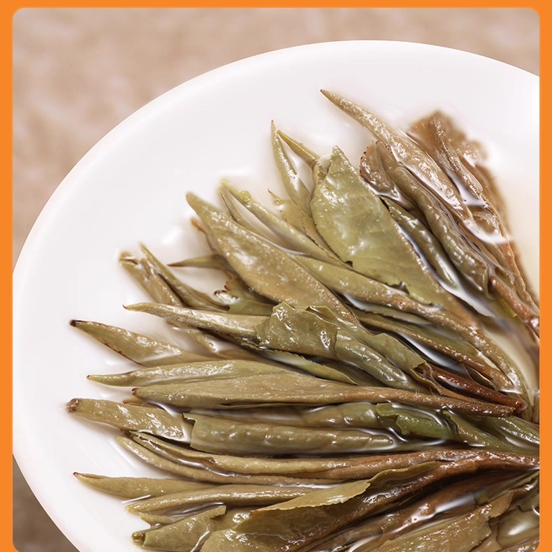 品品香茶叶 福鼎白茶丝路2022年老白茶白牡丹茶叶礼盒装120g