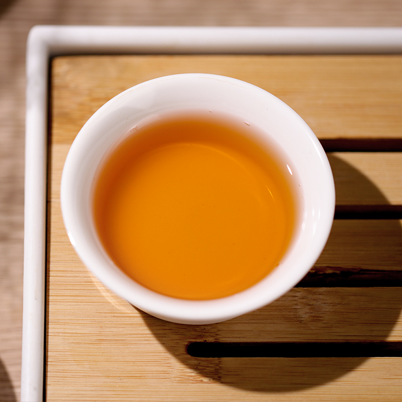 白沙溪 湖南千两茶 安化黑茶 2014年压制 盒装 100克