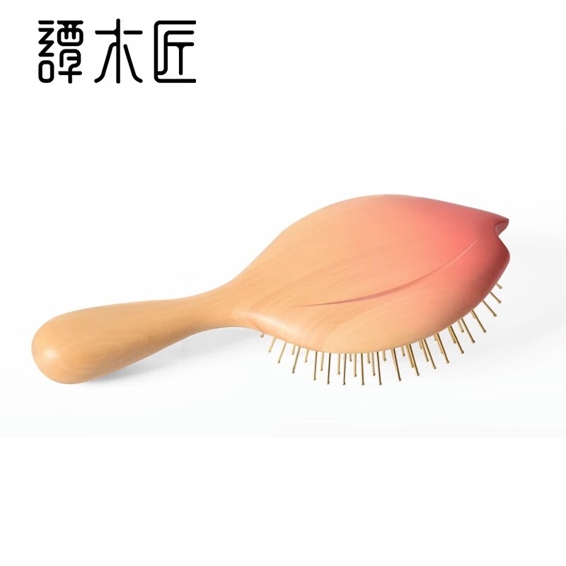 【中国直邮，时效8-20天】谭木匠气垫气囊按摩梳子樱花漫小巧可爱便携居家日用馈赠亲友可爱礼物 樱花漫