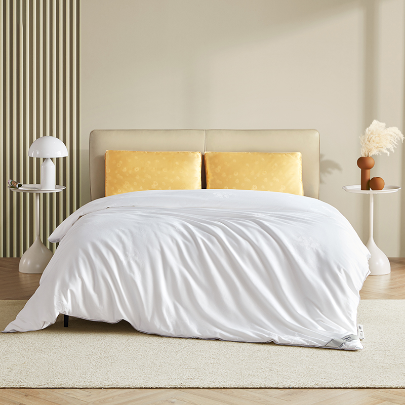 万事利 被芯 蚕丝被子四季通用被芯 夏被 自然睡眠（500g,200cm×230cm/220cm×240cm）-有机柞蚕丝