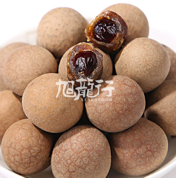 旭龙行 特级带壳原粒桂圆龙眼干 1磅
