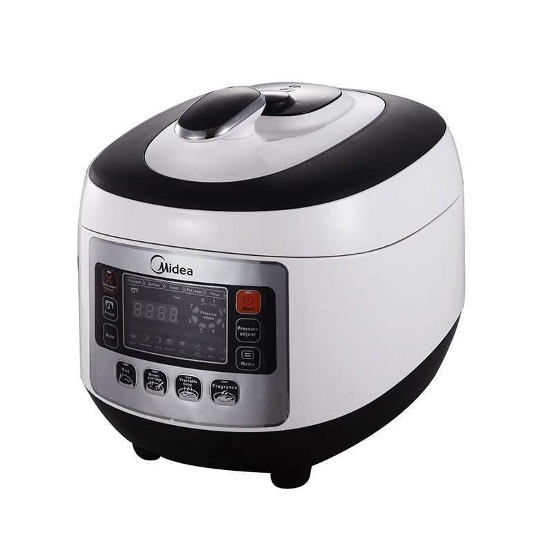 Midea 美的太极煲智能电压力锅5L MY-SS5033  大气时尚 全英文面板 不锈钢内胆