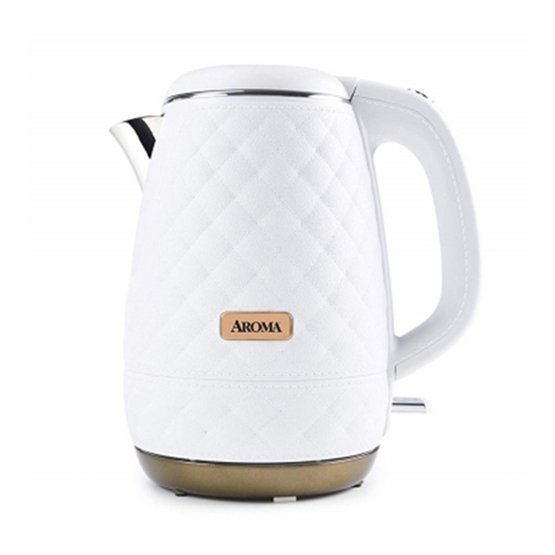 Aroma 家用电热水壶 AWK-3000 医用级316不锈钢 双层隔热  双色可选 1.2L