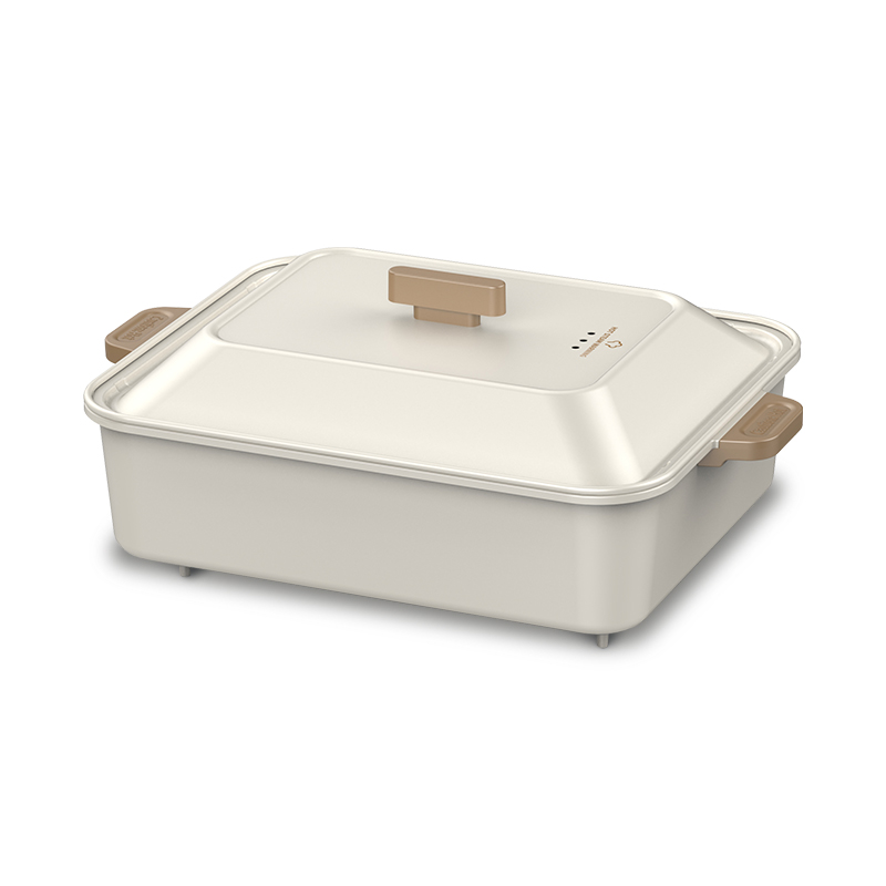 Joydeem 折叠涮烤一体锅  多功能料理锅电火锅烤锅电饼铛多用途电锅SKG-B430