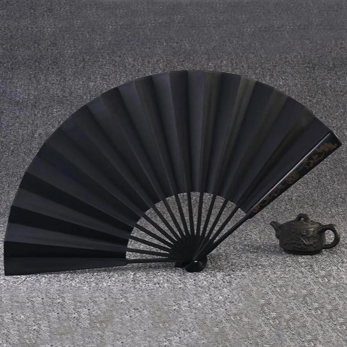 [Direct mail from China, delivery time is 10-15 days] Wang Xingji Men's Folding Fan Chinese Style Male Fan WXJ-702 Fine workmanship and smooth hand feeling