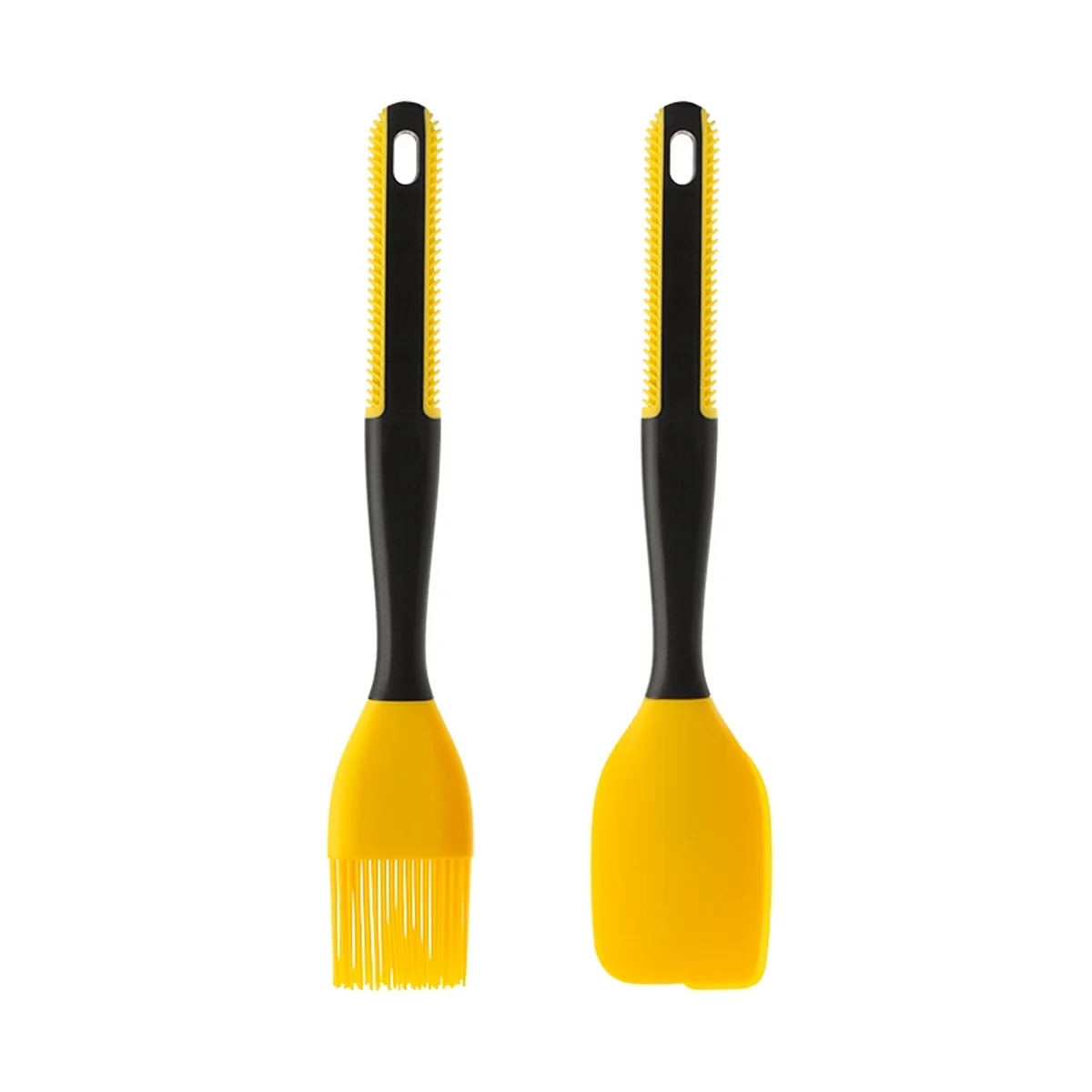 Ownland Aolan Kitchen Xin Baking silicone spatula oil brush 2-piece set, food grade material, durable