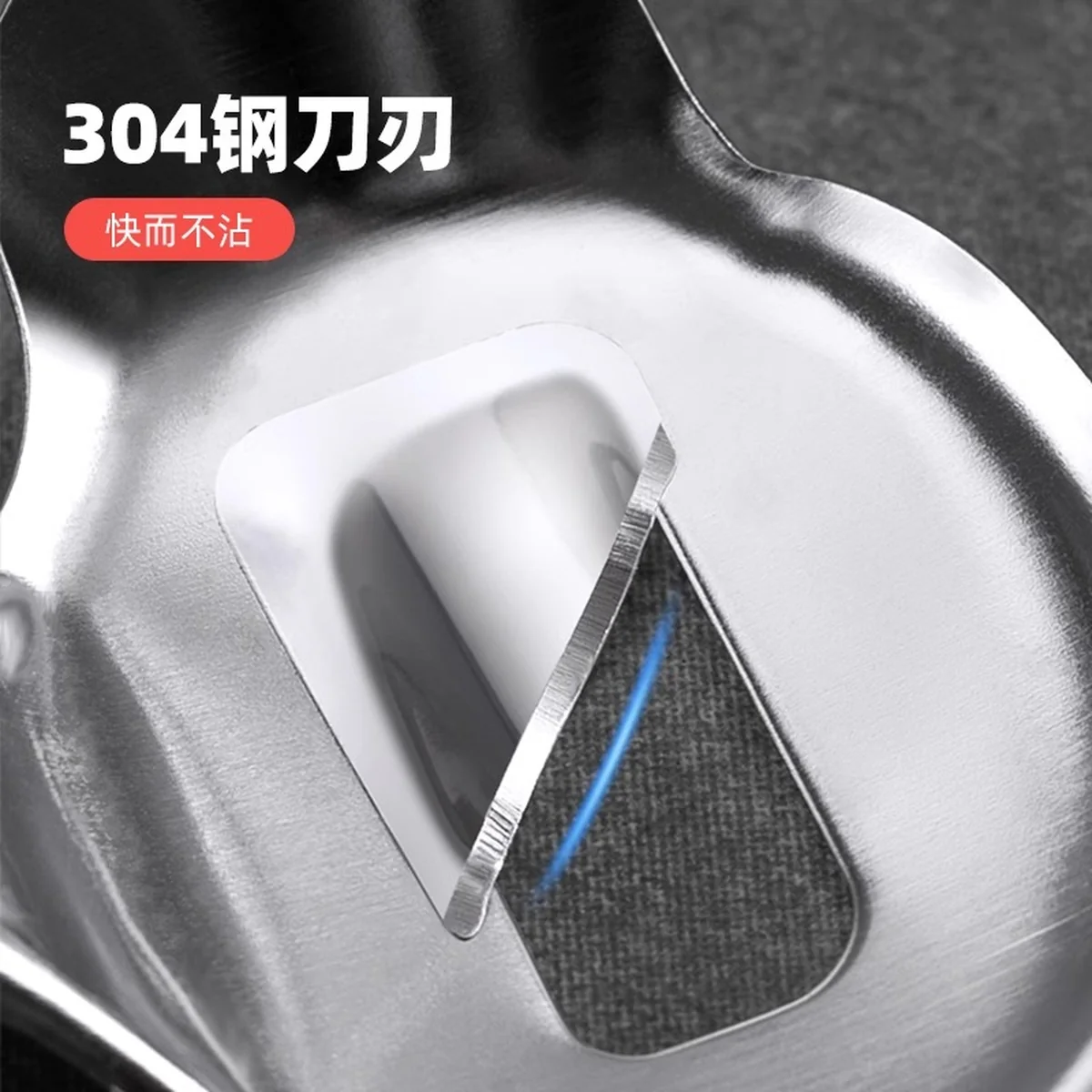 QIEYI New Shanxi Knife Shaved Noodle Knife Special Shaved Noodle Knife Household Stainless Steel Shaved Noodle Artifact Noodle Shop Tool Wooden Handle Shaved Noodle Knife (Large) + Bracket