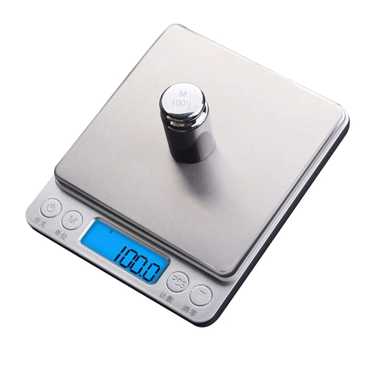 Baijie, Stainless Steel Kitchen Scale, Baking Scale, Electronic Scale, BJ-DZC, 3kg/0.1g