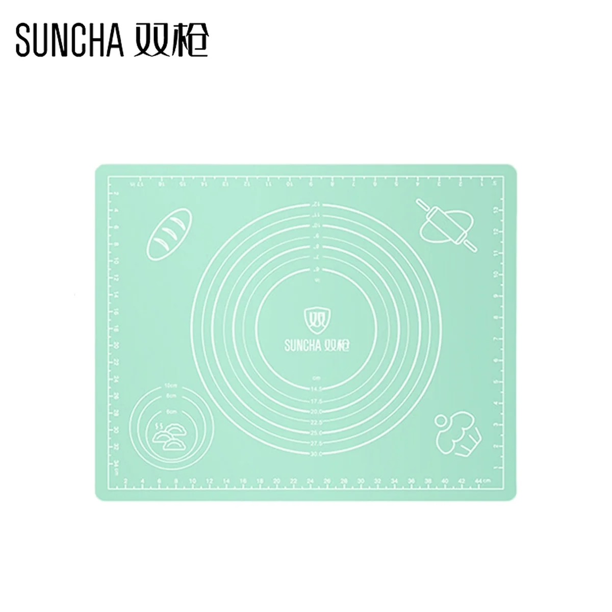Suncha, Household Silicone Kneading Pad, Food Grade Silicone, Safe, No Odor, Non-slip and Easy to Clean