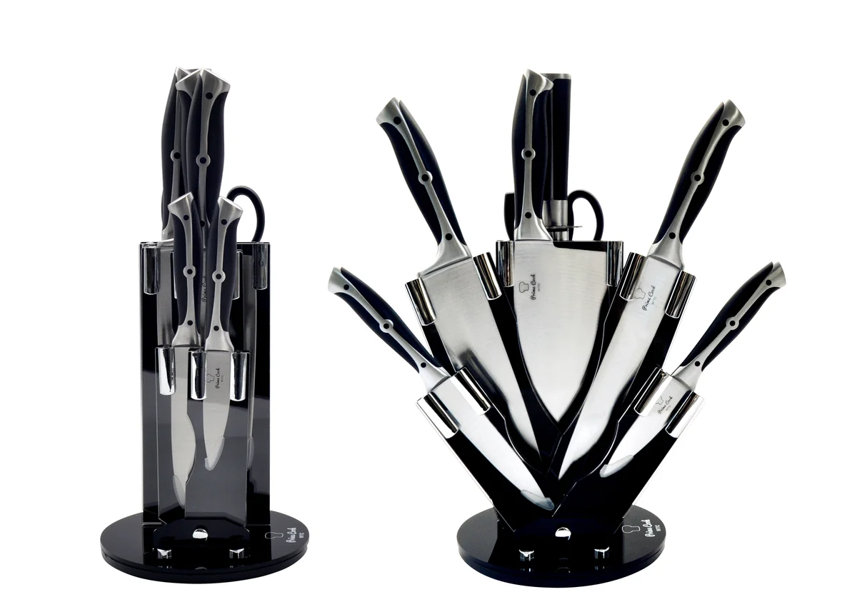 Prime Cook, Stainless steel cutter set, Professional use of each knife, Eight piece set