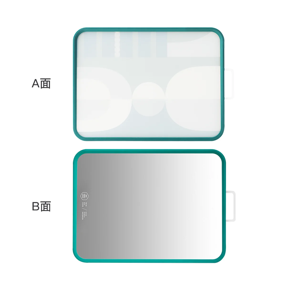 Lifease,304 stainless steel, Double-sided chopping board, Raw and cooked separately, No smell and easy to clean, 42*29*2.2cm
