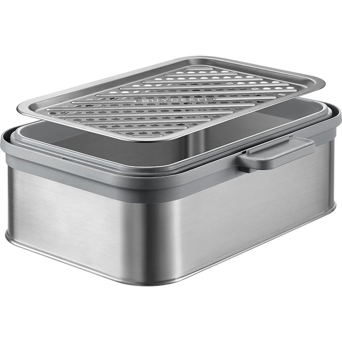 Buydeem multi-function steaming and stewing pot G563 two-layer steaming rack double the capacity and durable