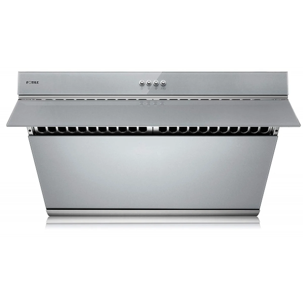 FOTILE JQG75 Series Side Range Hood Large Air Volume Household Range Hood 30’’ - Silver Gray