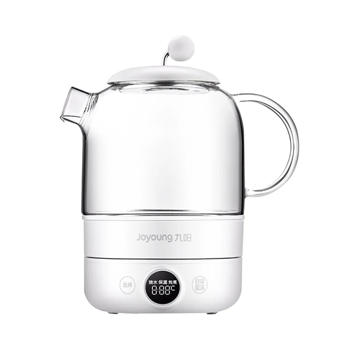 Joyoung, Mini Health Pot, Electric Kettle, K08-WY601U, Time-adjusting, Heat preservation, lightweight and compact