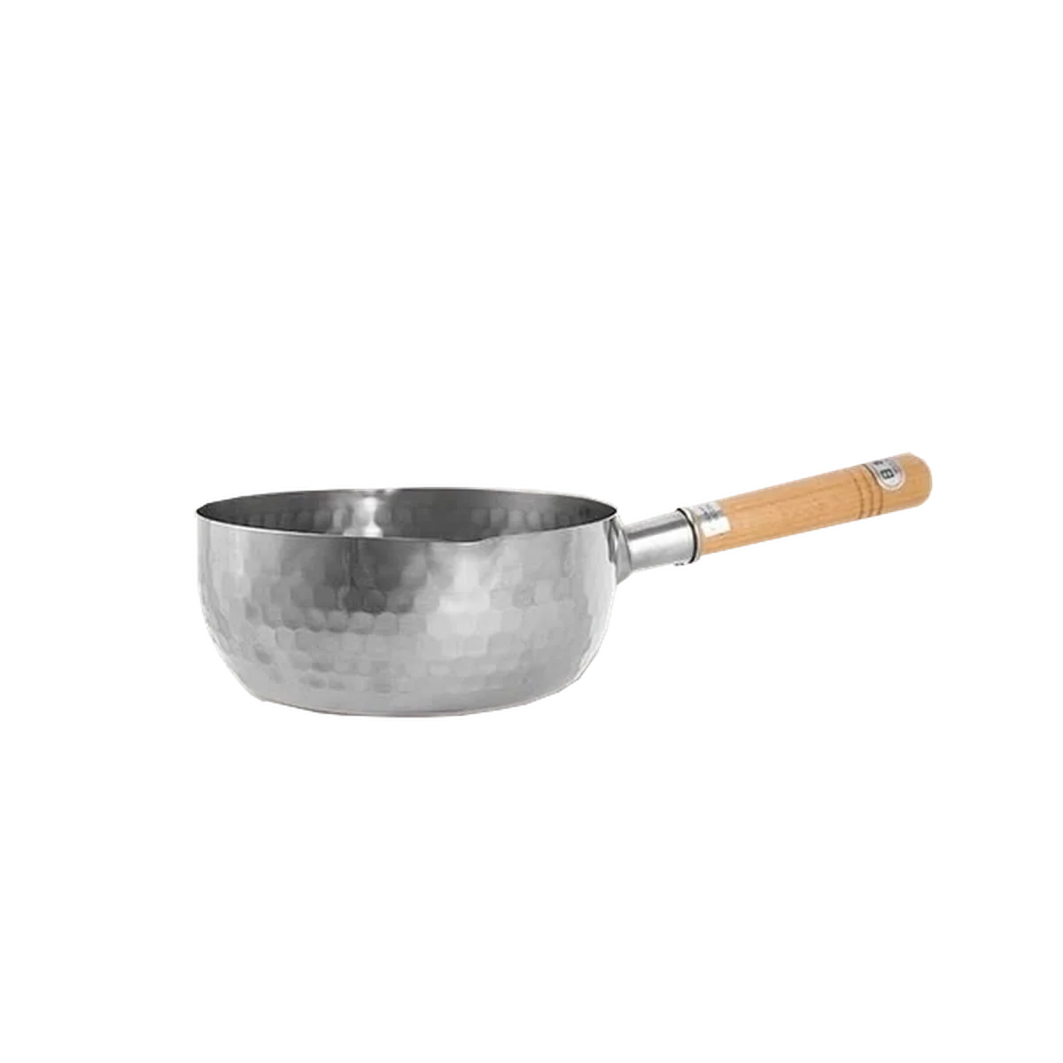 Lifease Japanese-style stainless steel Yukihira Pan, soup pot,milk pan, light and compact, not easy to rust, open flame induction cooker universal 18/20cm