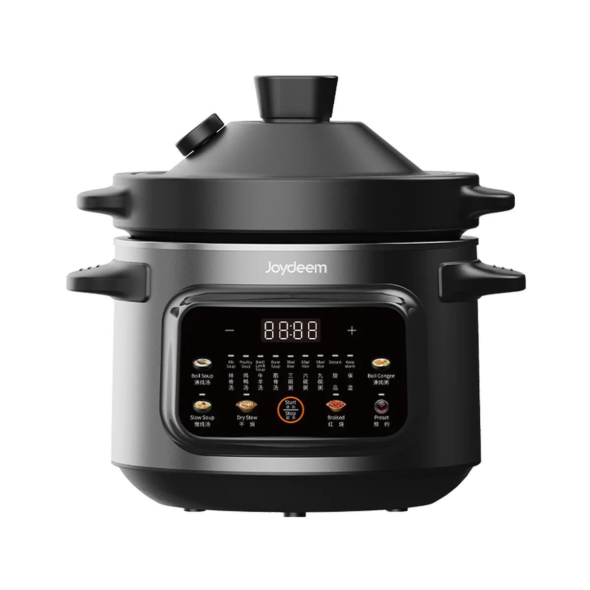 Joydeem 多功能电炖锅煲汤锅 DDG-A400 高温瓷防裂内胆 智能预约4L