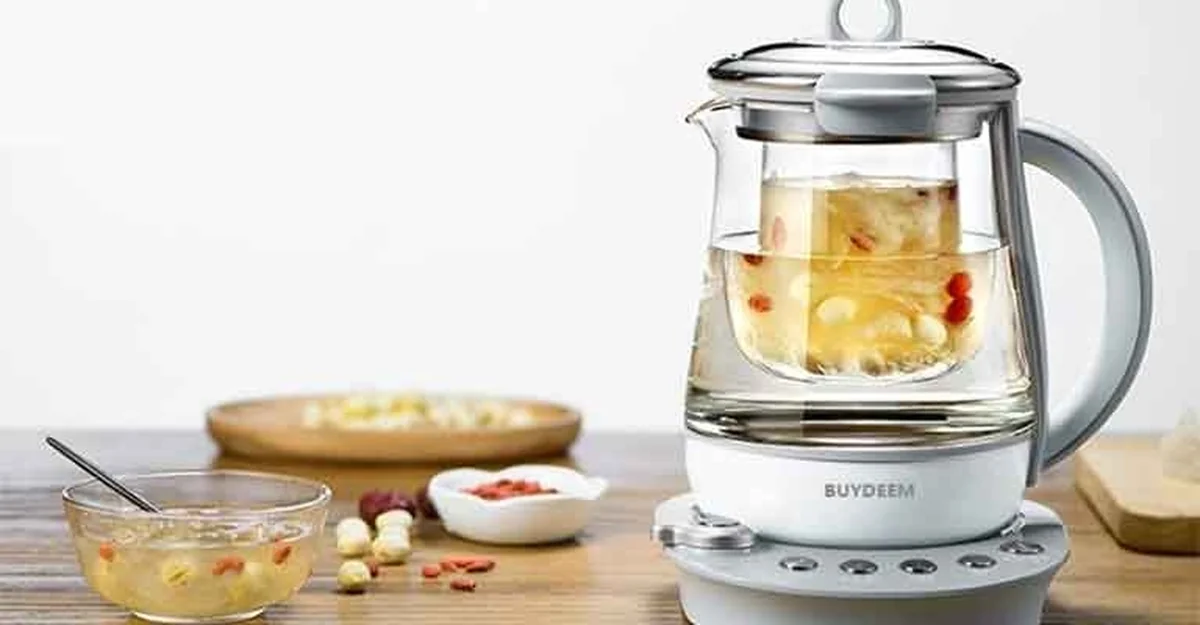 Buydeem Health-Care Beverage Tea Maker Kettle K2683,Bird's Nest Pot,1.5 L