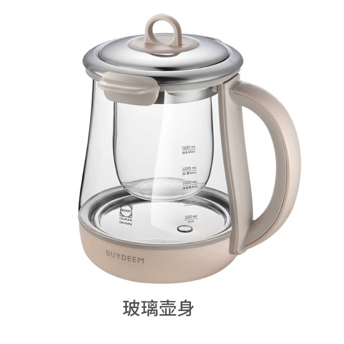 BUYDEEM北鼎养生壶K2693原装配件-玻璃壶身