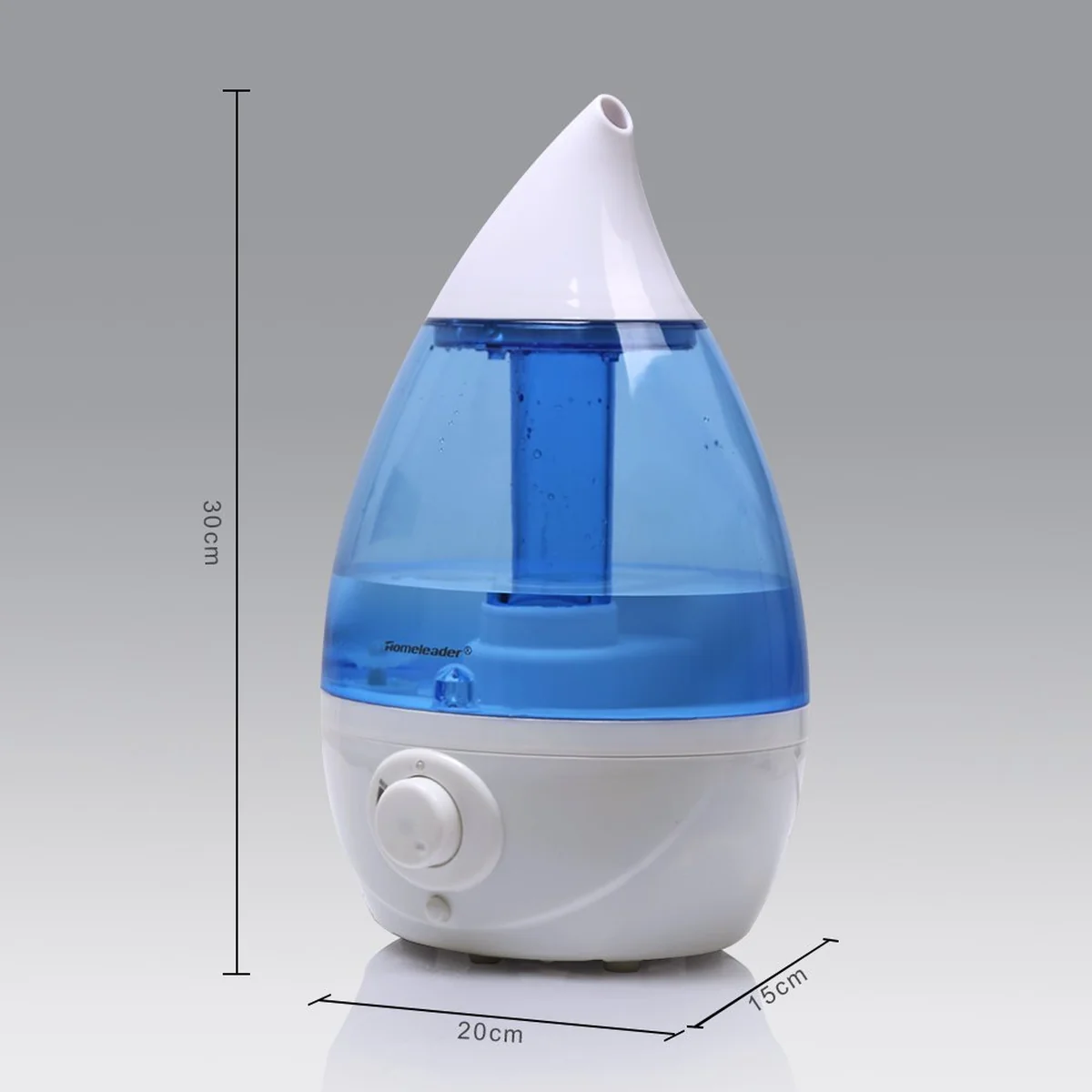 Homeleader J04-017 Ultrasonic Air Humidifier, 3.5L Cool Mist Humidifier with 4-Color LED Night Lights