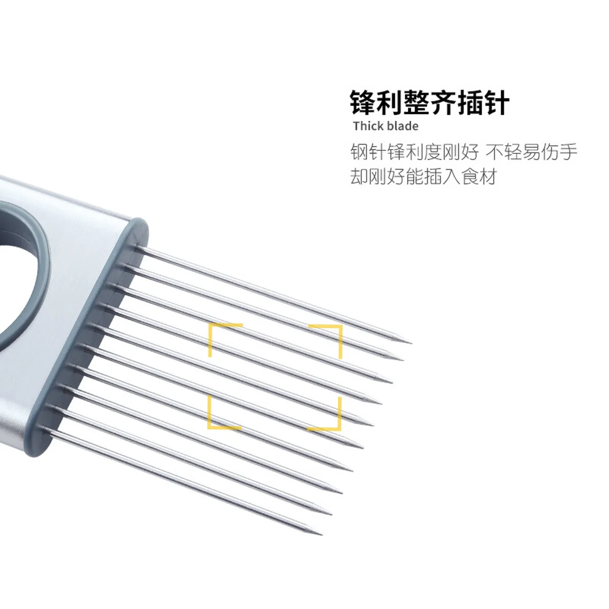 HEQING Stainless steel slicer, Finger guard, Quick slice and pellet, Uniform thickness