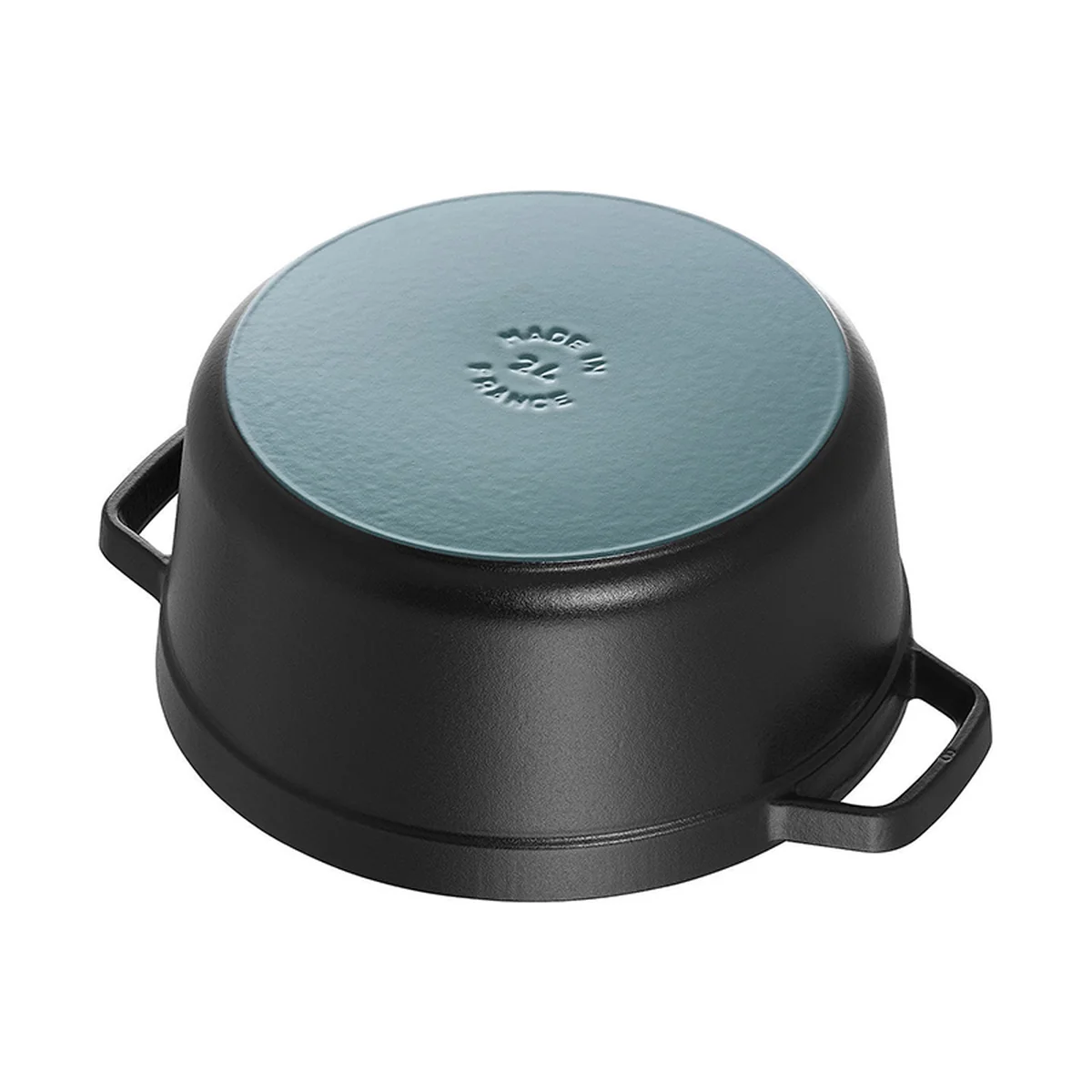 STAUB 家用珐琅锅铸铁锅焖炖锅 锁热保温 不挑炉灶 4QT 双色可选