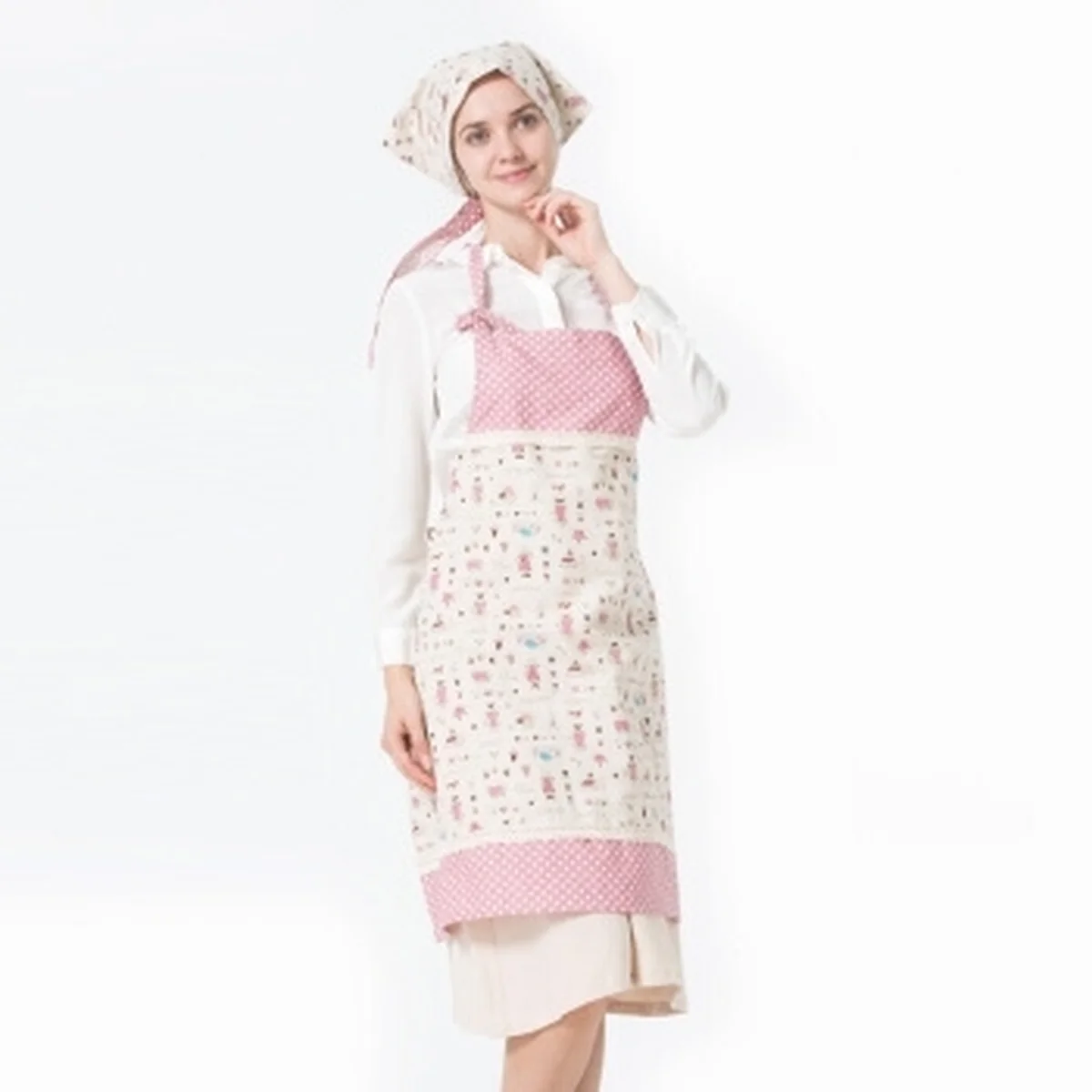 Su Yu home linen fabric apron SJ-WQ01 skin-friendly and non-toxic health and comfort moisture absorption and ventilation