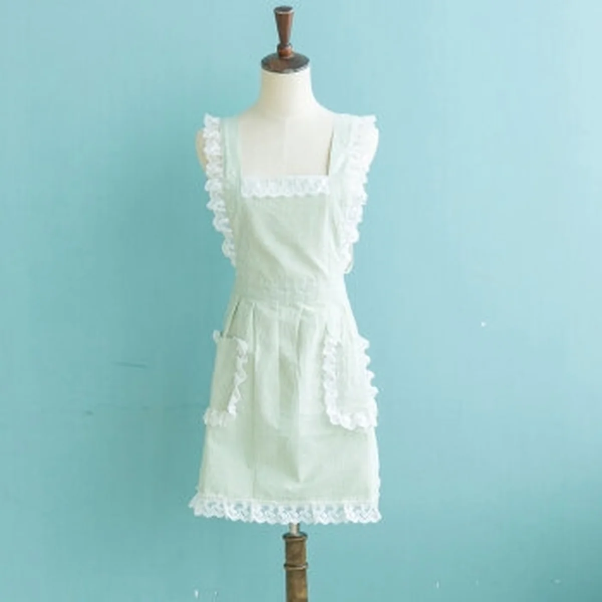 SVORIAHI Lace Sleeveless Apron SPQ-WQ01 Oil and Waterproof Durable and Breathable