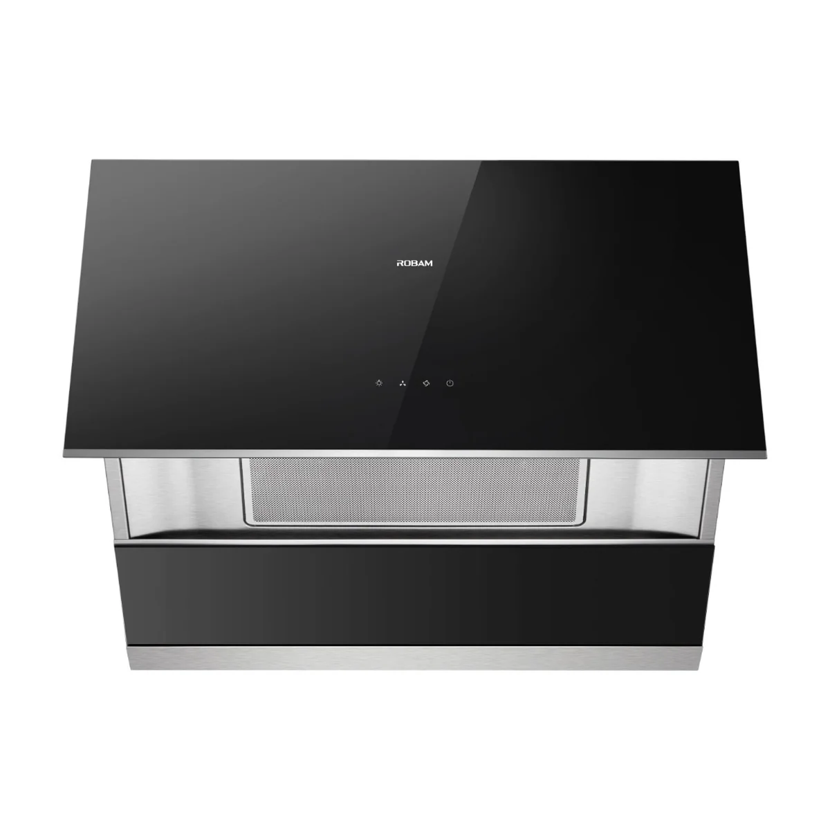 Robam New giant screen side suction machine A6720 Huge screen to collect smoke, one-click clean suction