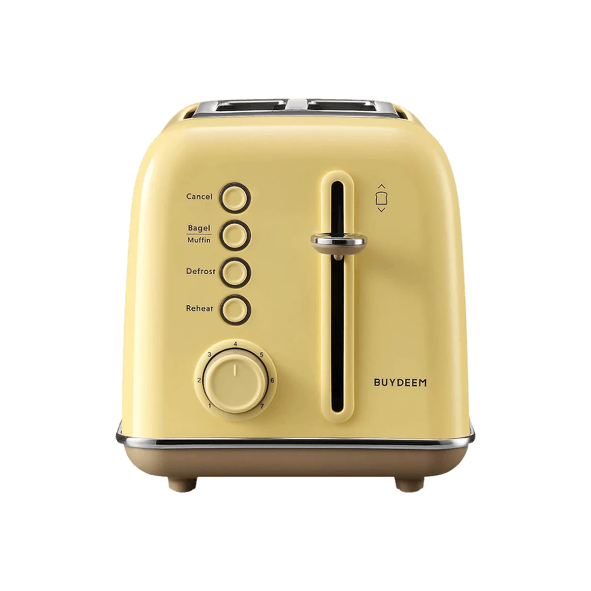 Buydeem toaster two-slot toaster toaster multi-function breakfast machine three-color optional DT620