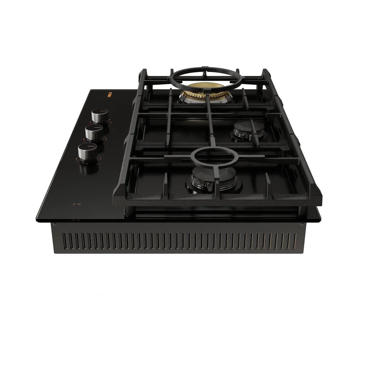Fotile 30 "Reinforced Glass Three Ring Stove GLG30301