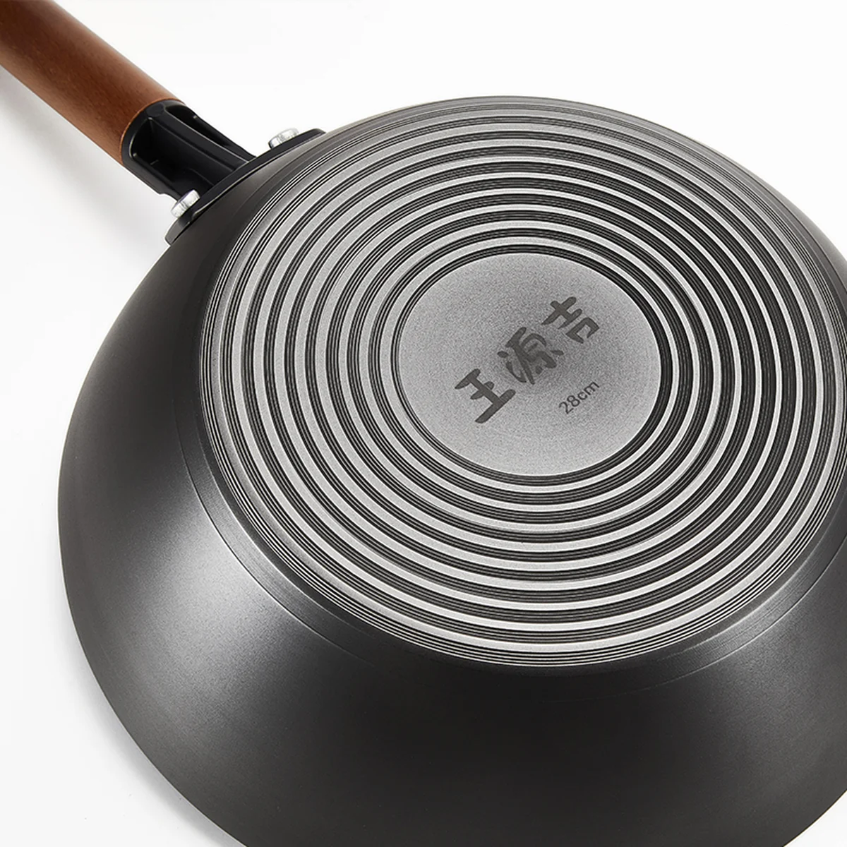 Wang Yuanji Nitrided Iron Pot, Uncoated, Not Easy to Rust, Lightweight 11in