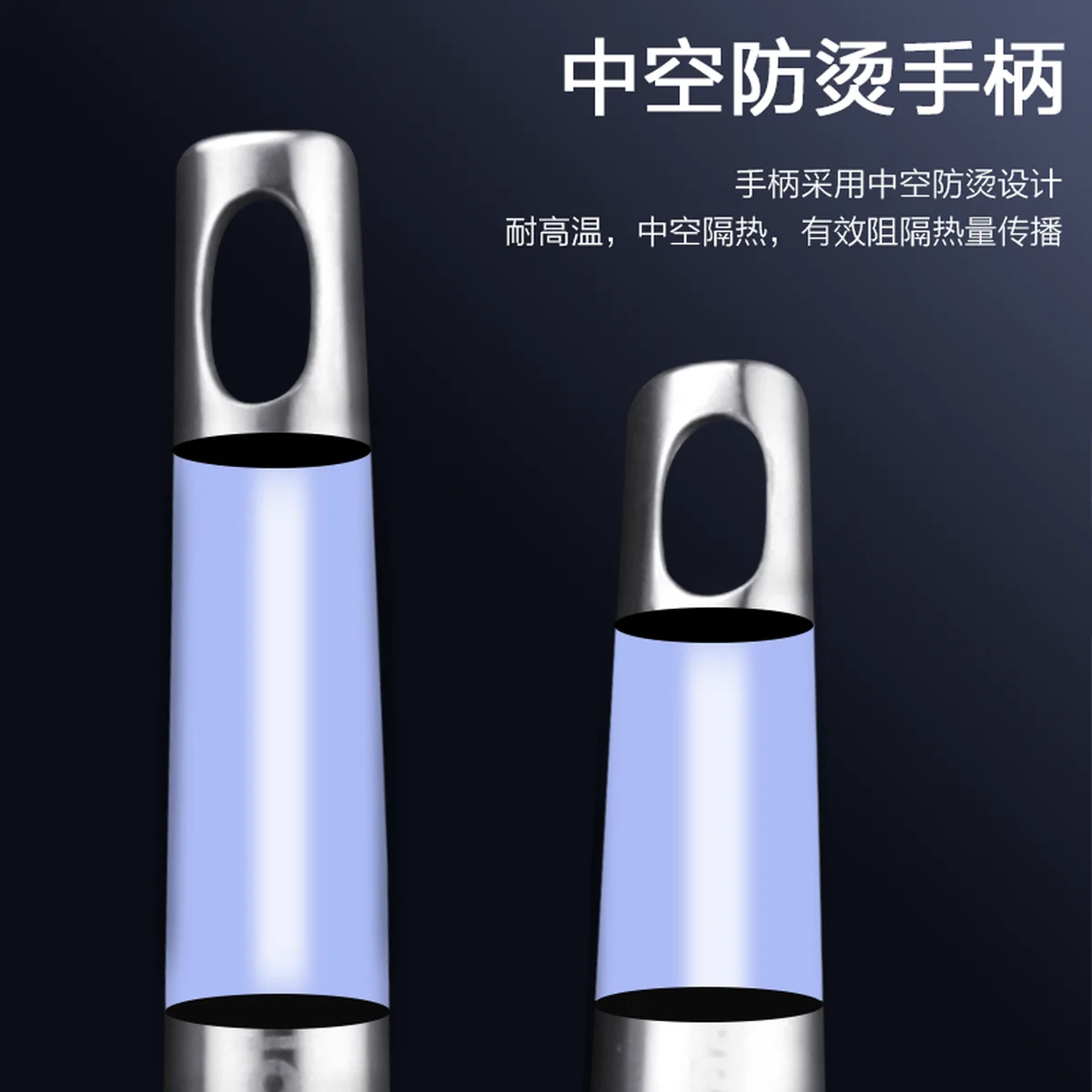【包邮】Olodo欧乐多 304不锈钢漏勺捞面勺OL-LS 多用途 加密漏孔 防烫易清洗 18cm