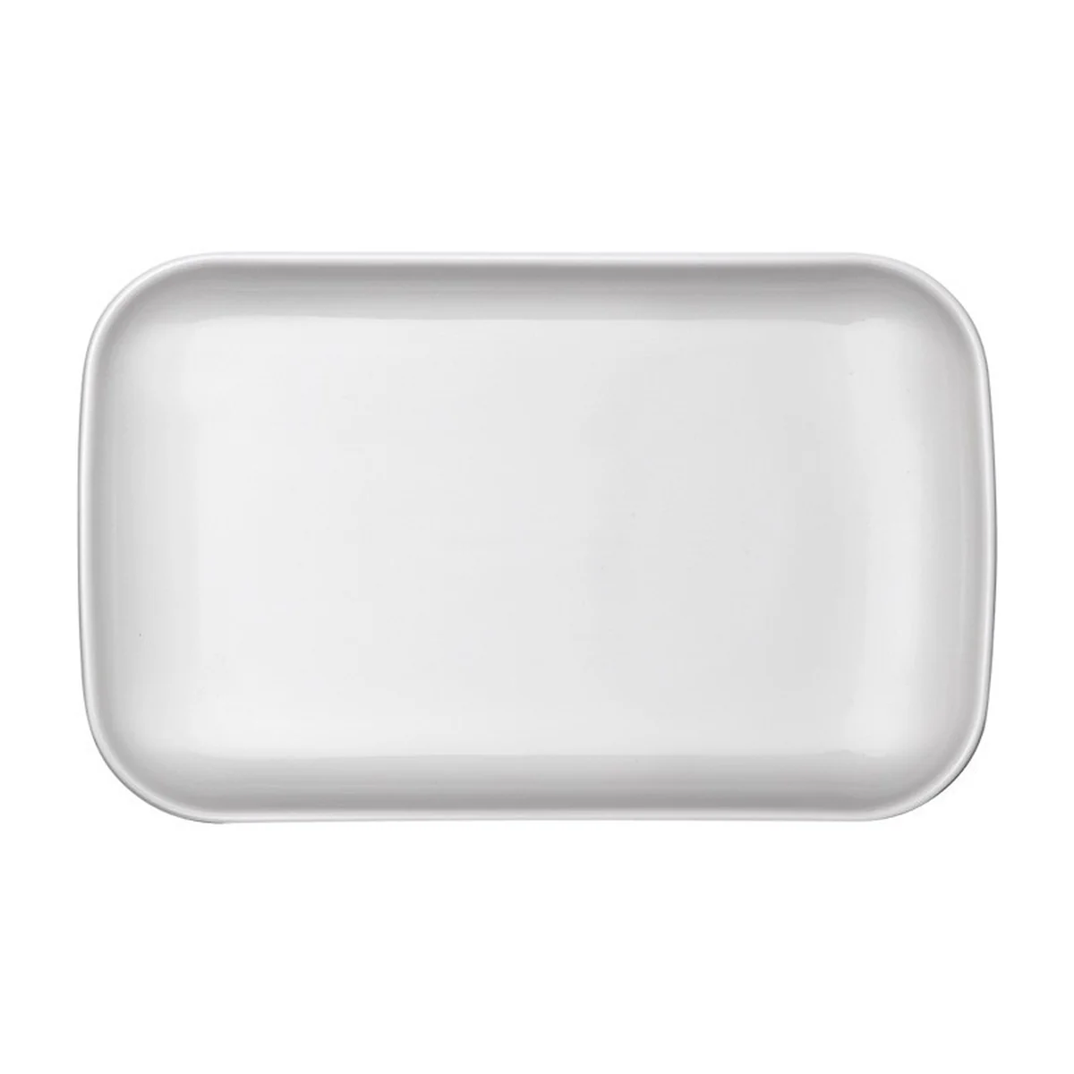 Buydeem multi-function steaming and stewing pot G563 ceramic white plate, special strengthened porcelain, strong and wear-resistant