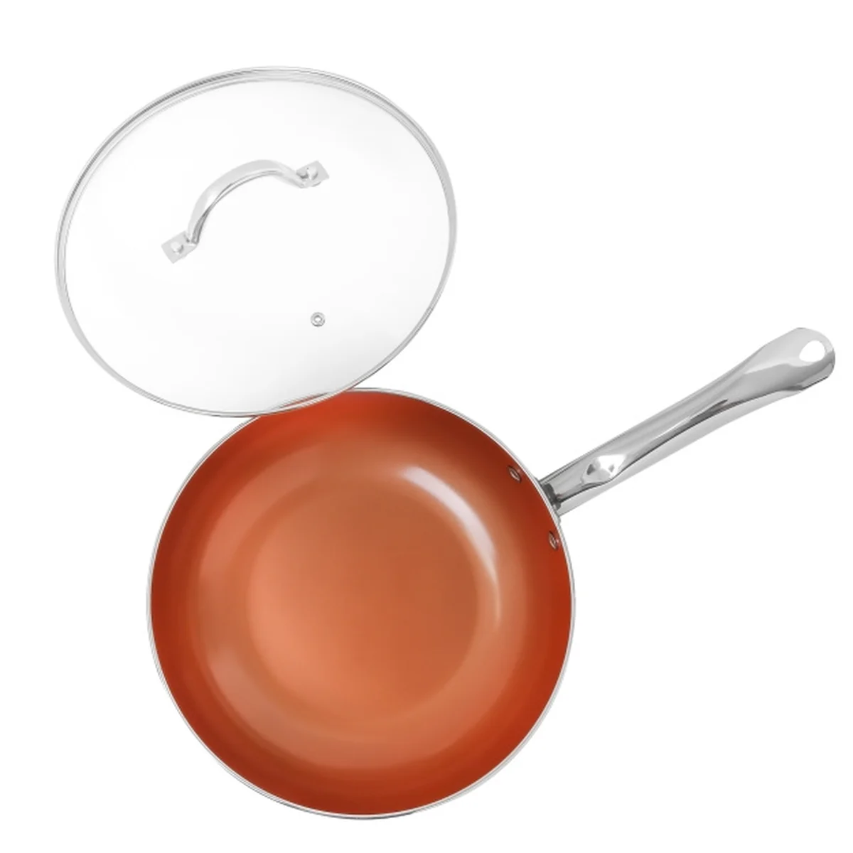 Concord Ceramic Wok RCN-11W Stove General Less Fume Nonstick